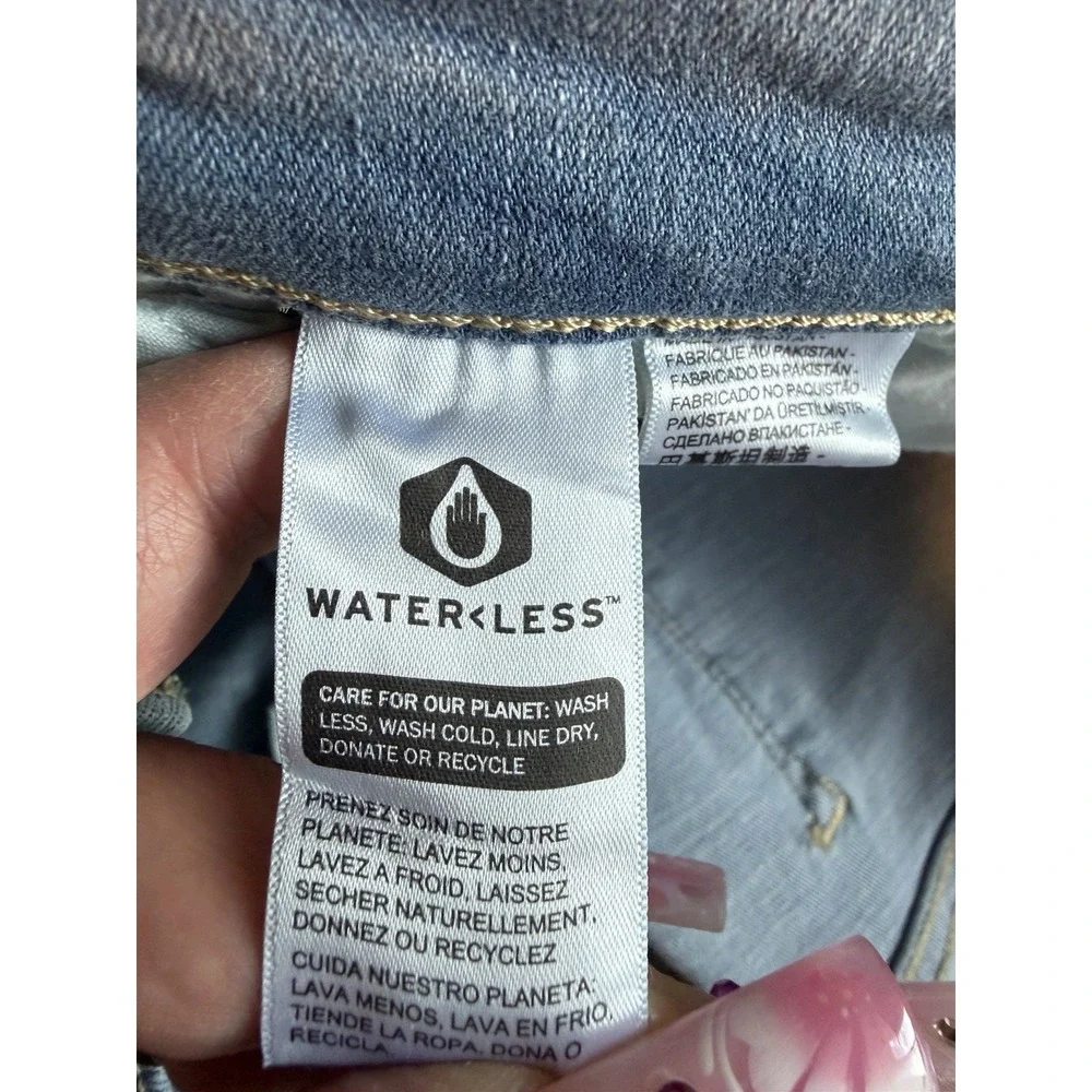 Levis Womens Blue Classic Straight Micros‎ Hyperfit 20W M